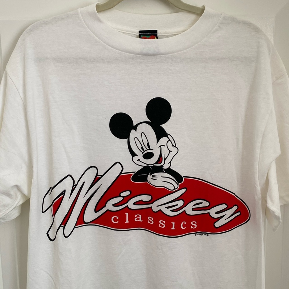 Jerry Leigh 90’s Disney Mickey Classics Tee Shirt Size Large. Made in USA